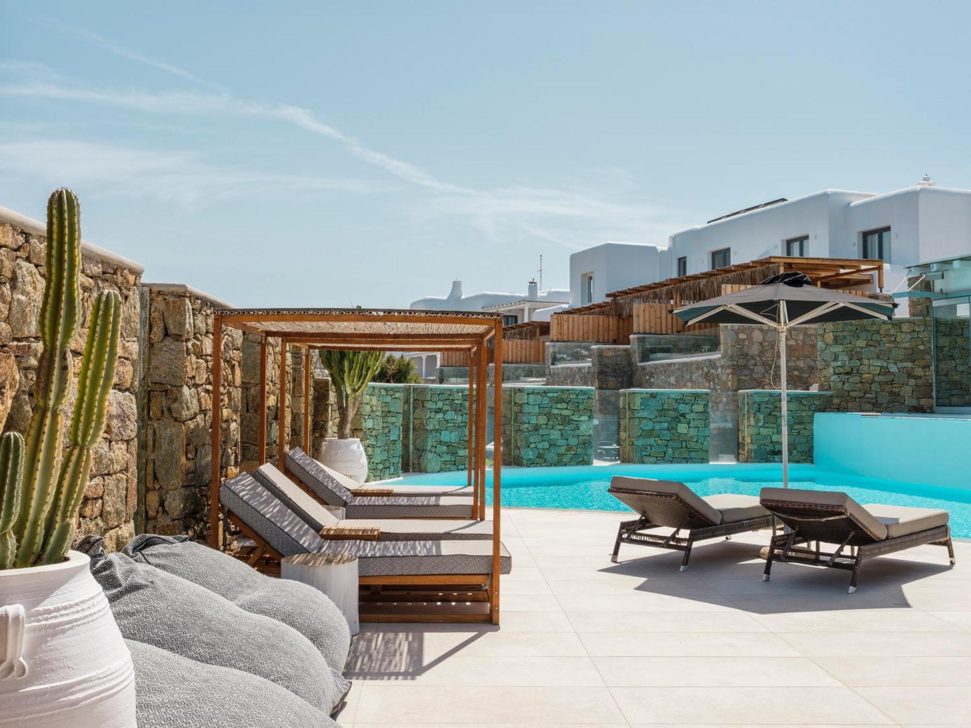 Ftelia Bay Boutique Hotel Ftelia (Mykonos) Exterior foto
